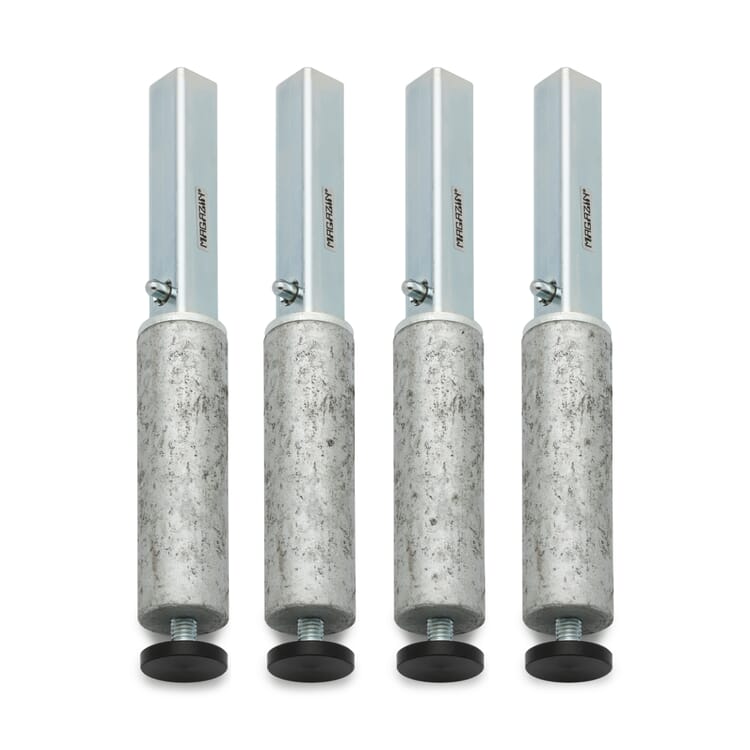 Pieds et roulettes pour Container DS