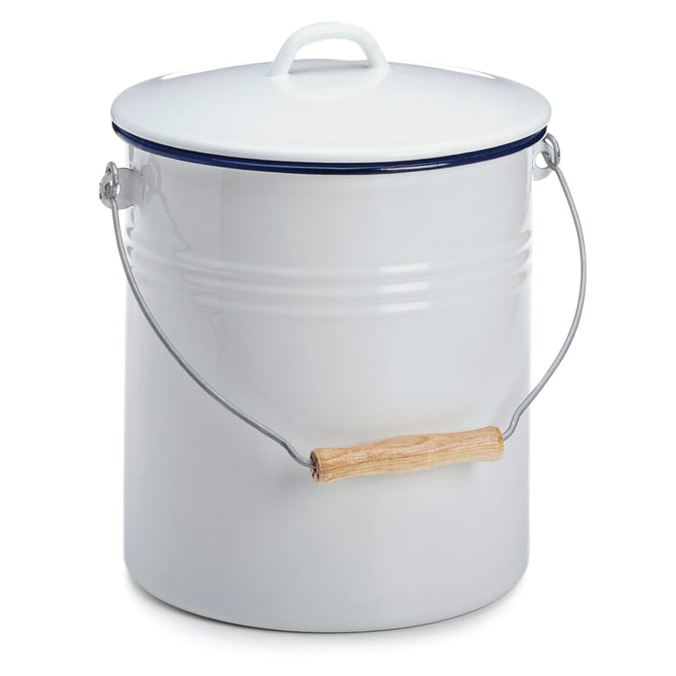 Deckeleimer Emaille 10 Liter