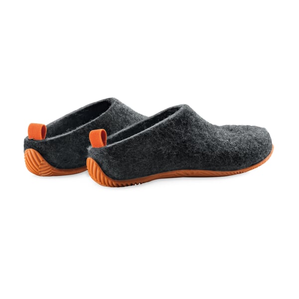 Lahtiset Slippers Black / Orange