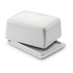 Smørskål i porcelæn Til et stykke på 125 g