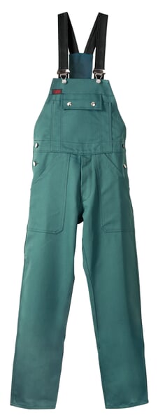 Rofa Gärtnerlatzhose Baumwollköper Grün