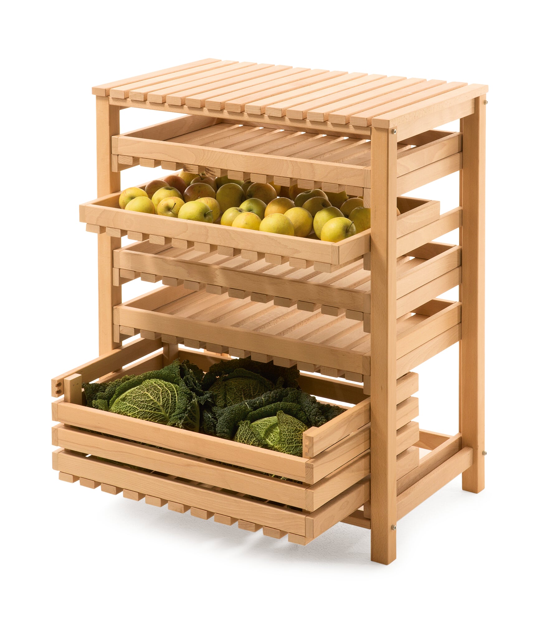 Obst- und Gemsehorde Buchenholz | Manufactum