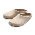 Felt slipper Coburg fox sheep Beige