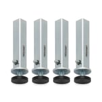 Luk fødder og hjul Container DS Nivellerende fødder