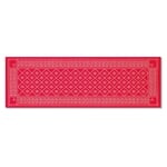 Chemin de table suédois rouge 50 x 150cm