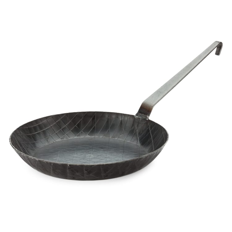 Turk Poêle à frire en fer forgé à haut bord