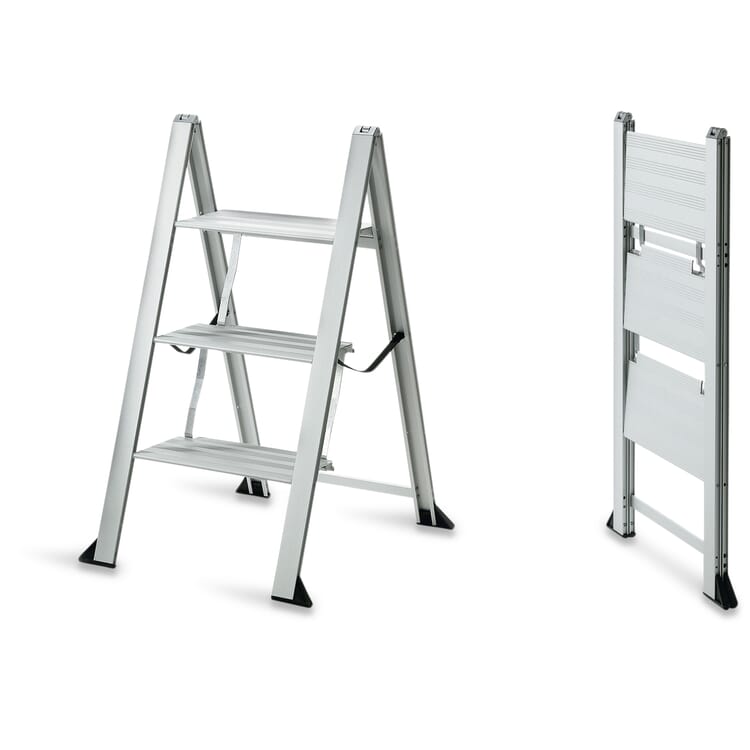 Haushaltsleiter Aluminium, 3-stufig