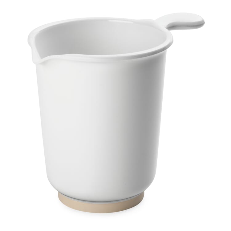 Stirring jug melamine resin, White