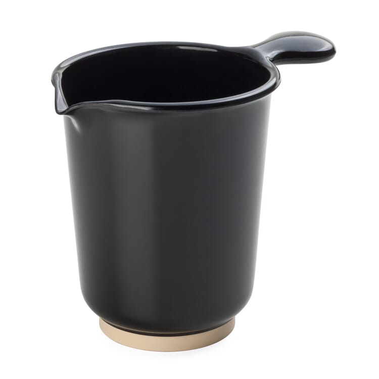 Mengkom van melaminehars, Zwart