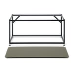 Shelf element Tara RAL 7021 Black grey