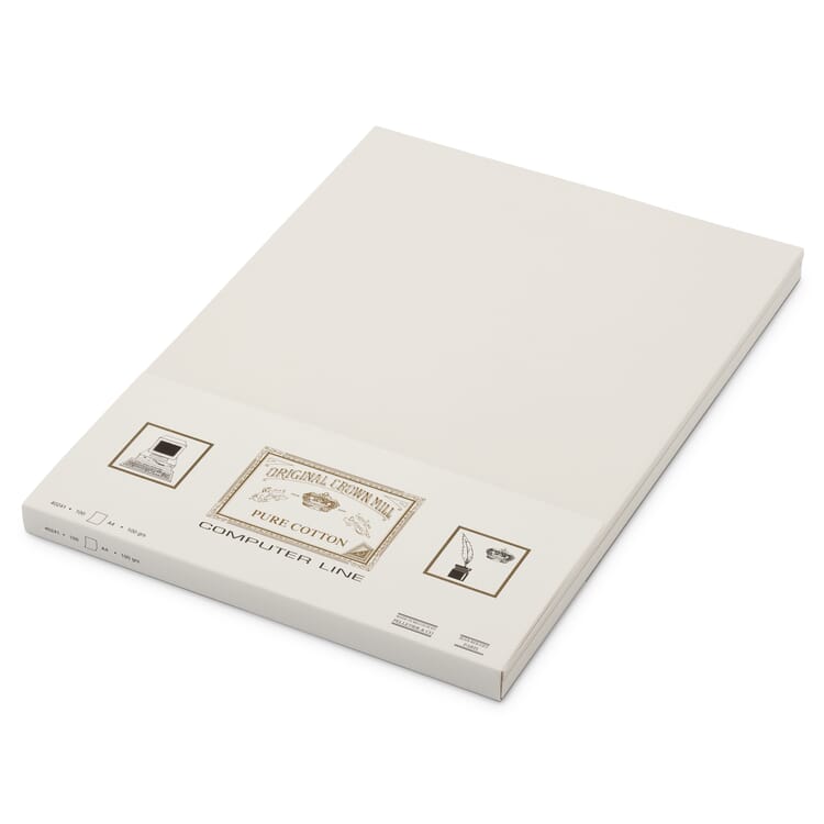 Carta intestata A4, Cotone Crown Mill