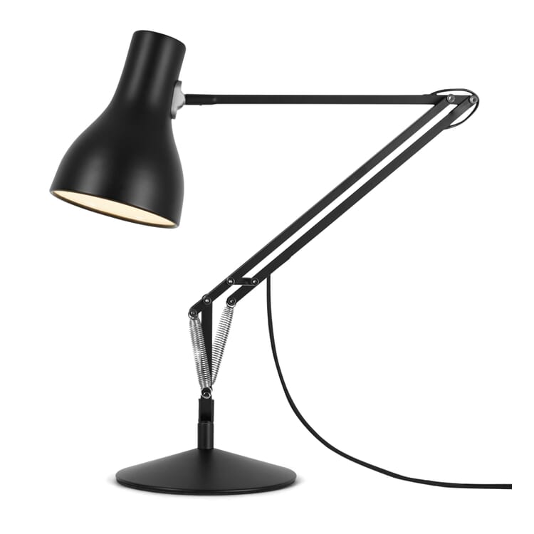 Anglepoise® Type 75 bordlampe, Mat sort