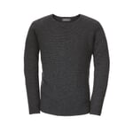 Seldom Herren-Pullover Raglanärmel Anthrazit