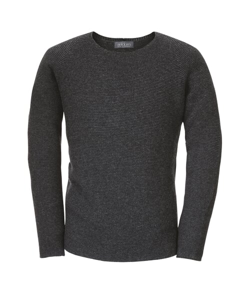 Seldom Pull-over homme manches raglan Anthracite