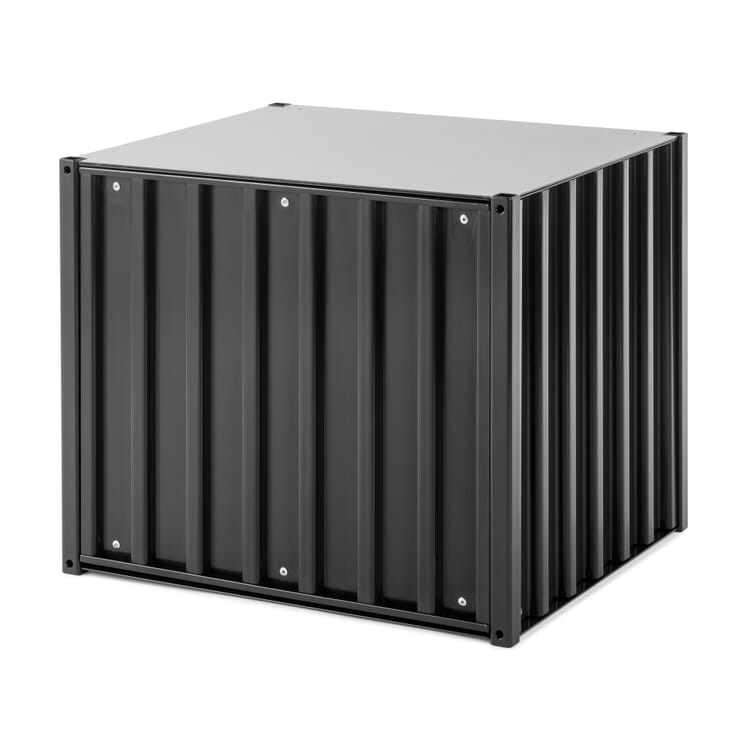 Container DS Pequeño, RAL 7021 Gris negruzco