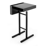 Side table station RAL 9005 Jet black