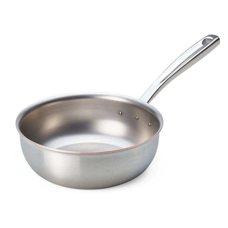 Sauteerpan met koperen kern