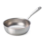 Sauteuse noyau en cuivre volume 1,5 l