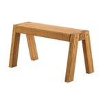 Stool oak wood