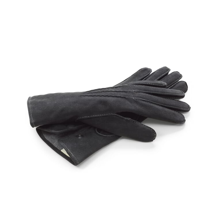 Damenhandschuh Rentierleder, Anthrazit