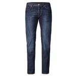 Jeans pour hommes Slim Straight Bleu