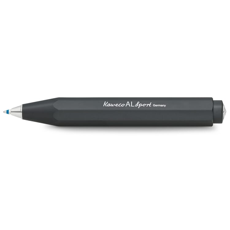 Kugelschreiber Kaweco Sport Aluminium, Schwarz