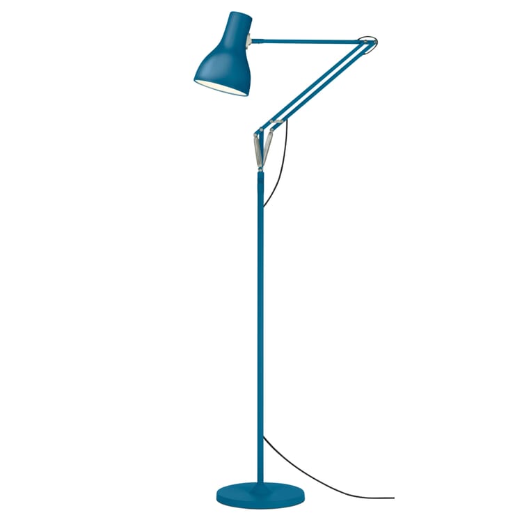 Lampadaire Anglepoise® type 75, MHE, Bleu de Saxe