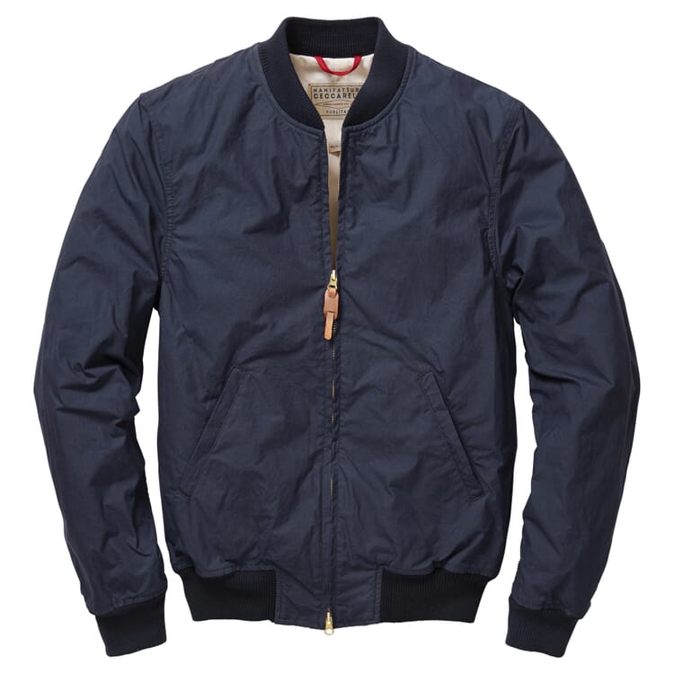 Mens blouson cotton, Navy