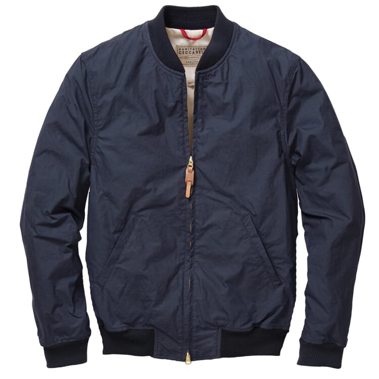 Blouson i bomuld til mænd, Navy