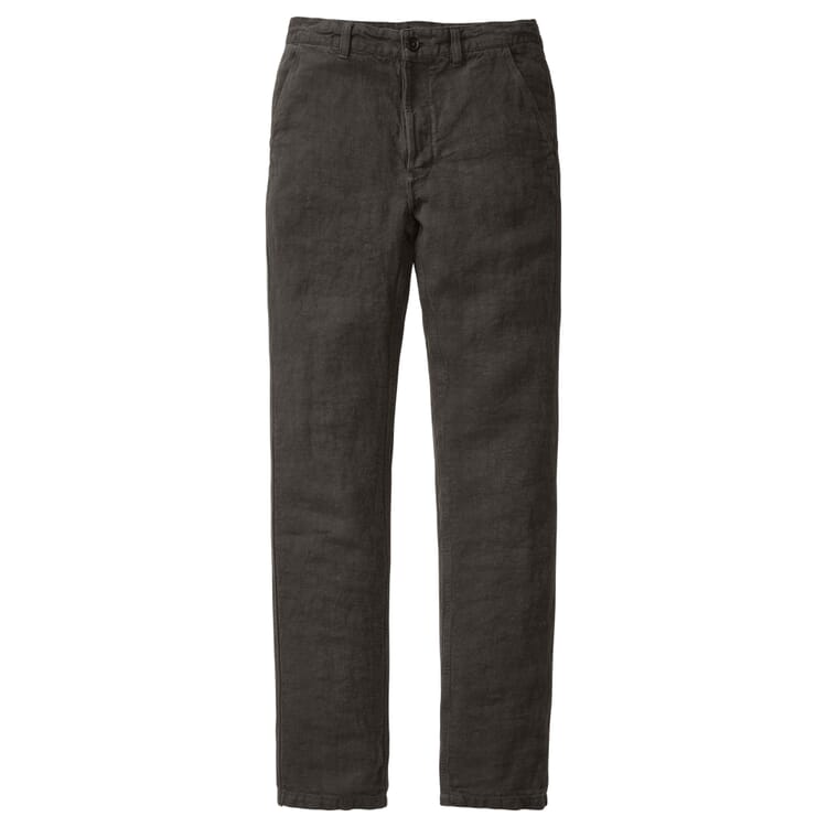 Pantalones de lino para hombre, Grafito