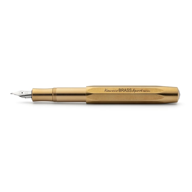 Pluma estilográfica Kaweco Sport latón, Latón