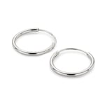 Criollo Simple-Hoop Plata