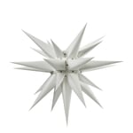 Étoile de Herrnhut en papier I6 60 cm Blanc