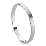 Bague ruban de satin Argent 52