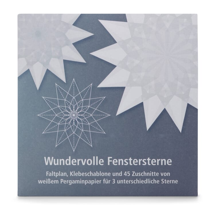 Venster sterren, Prachtig wit