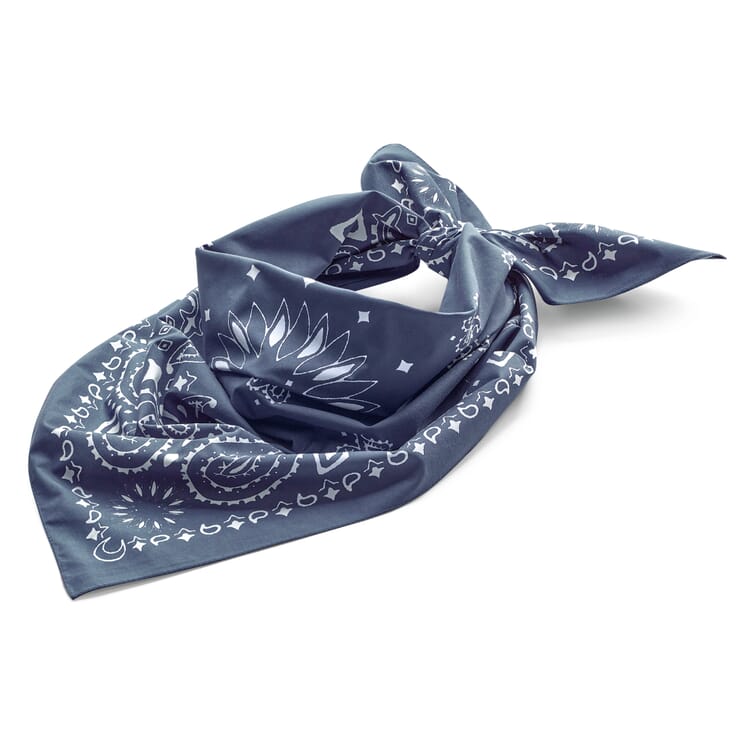 Cotton Bandana", Blue