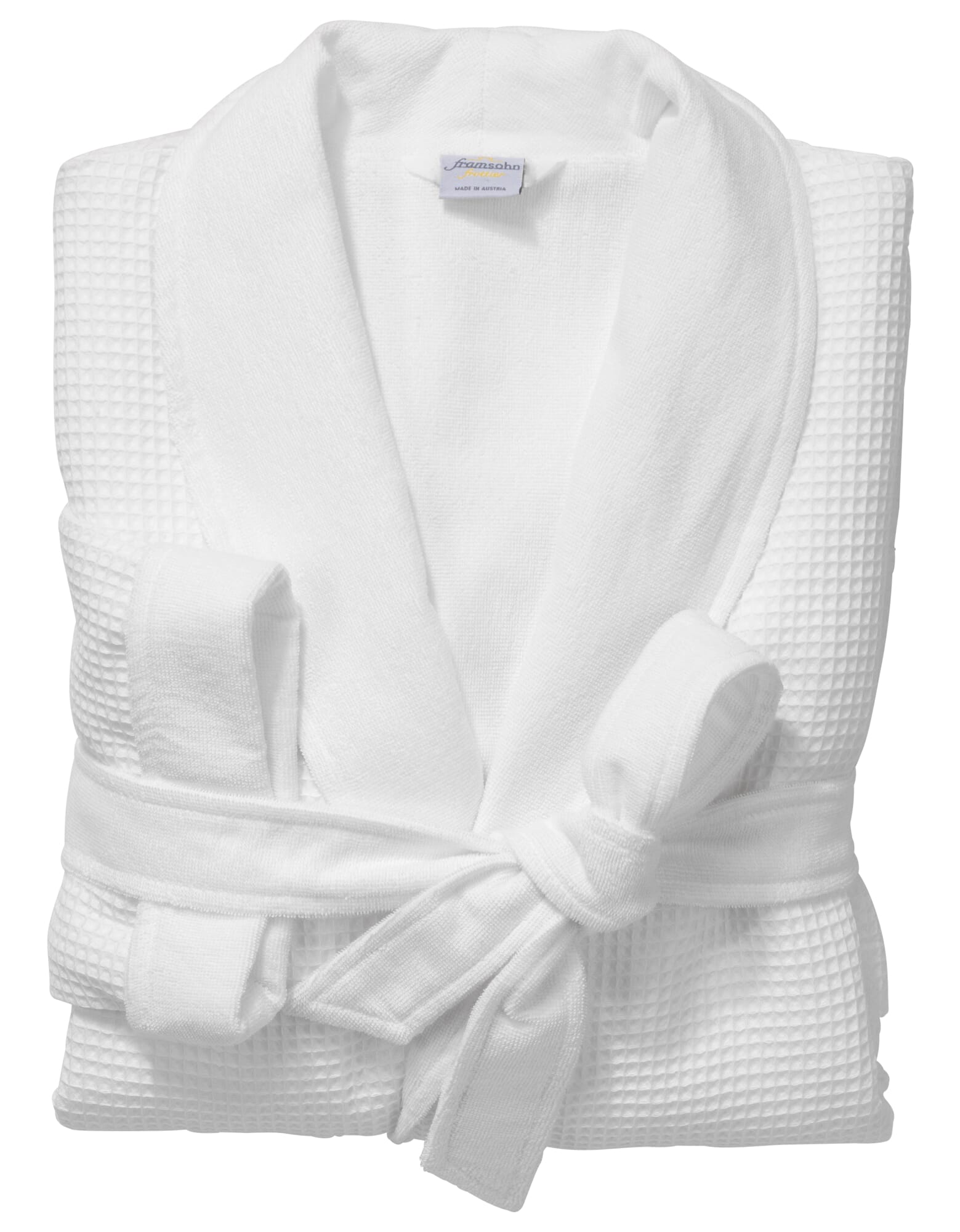 Generisch Peignoir En Piqué Gaufré Léger Peignoir De Chambre