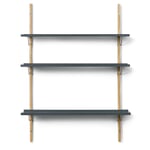 Shelf to wall shelf RM3 RAL 7012 Basalt gray