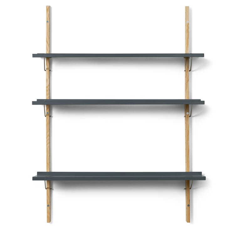 Shelf to wall shelf RM3, RAL 7012 Basalt gray