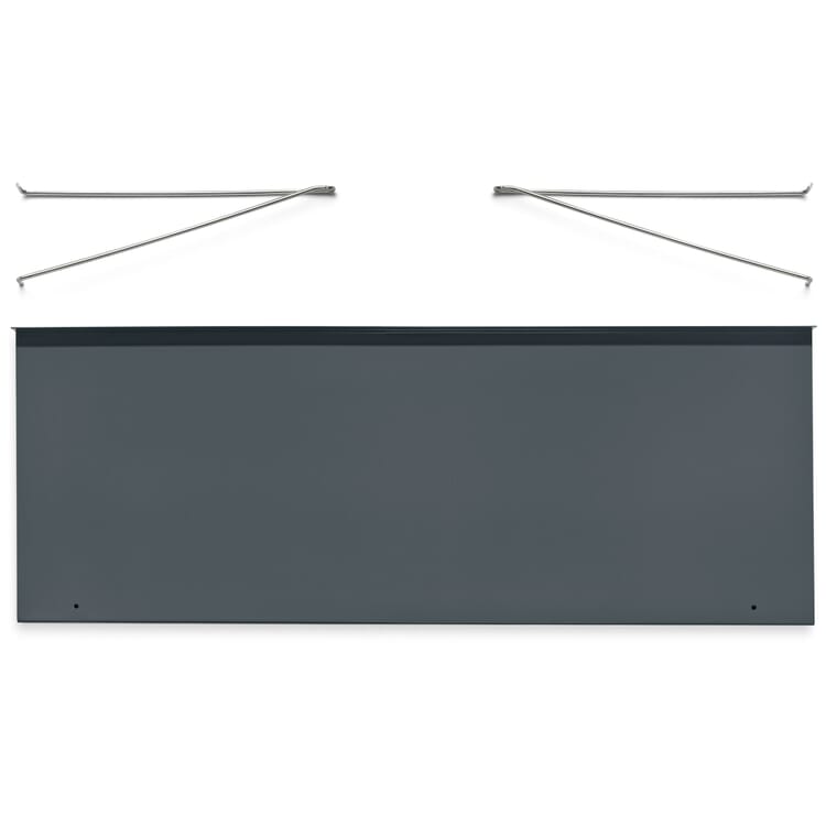 Shelf to wall shelf RM3, RAL 7012 Basalt gray