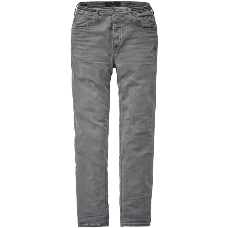 vaqueros de hombre de corte regular y ajustado", Gris