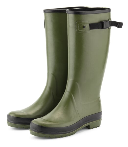 Botas de goma unisex Verde oliva