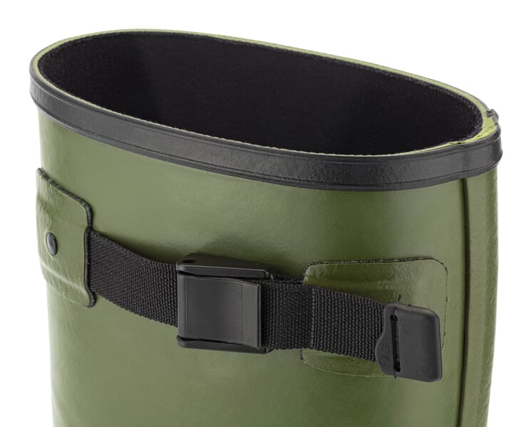 Unisex Rubber Boots Olive green, close-up