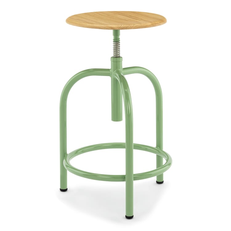 Tabouret 201-M, RAL6011 Vert réséda