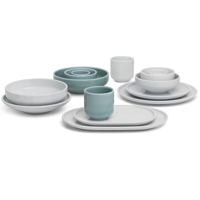 Geschirr-Serie Shiro, Schale, groß (Mint)