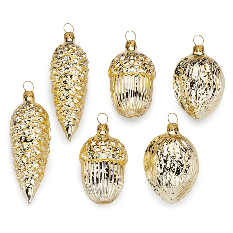 Décorations de Noël soufflées à la bouche Fruits des bois