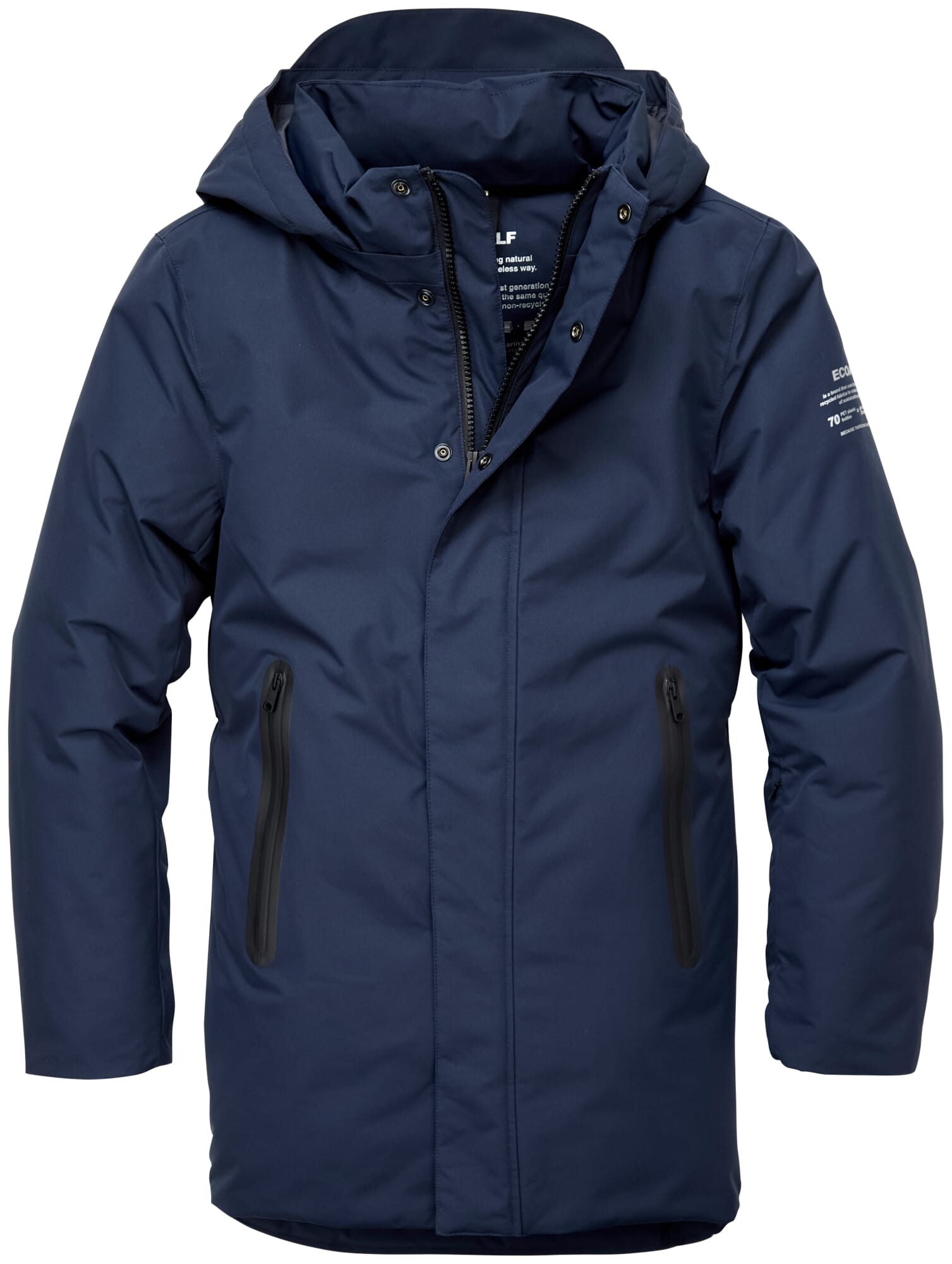 Men winter parka Dark blue Manufactum