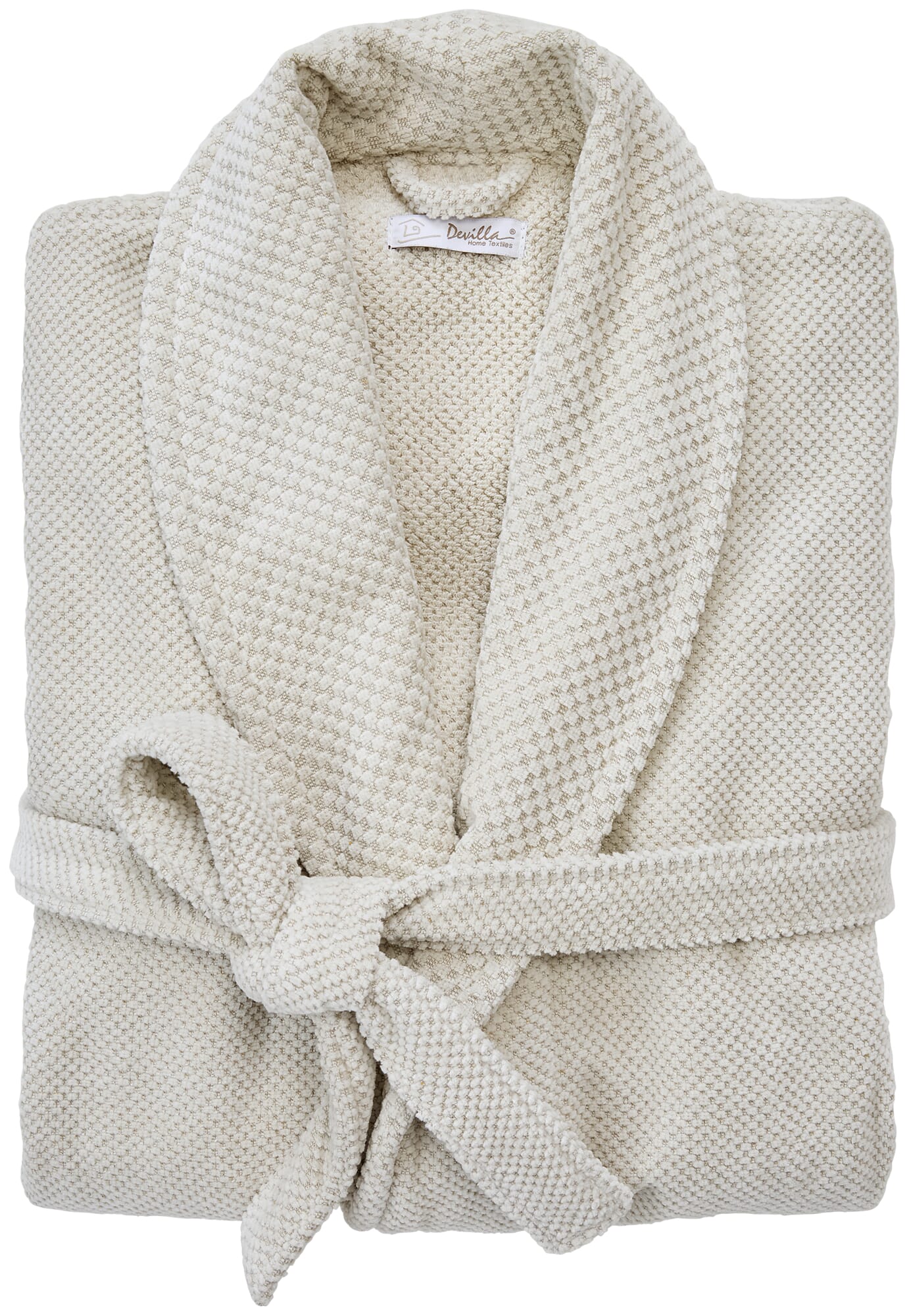 Bathrobe cotton linen unisex, Natural | Manufactum