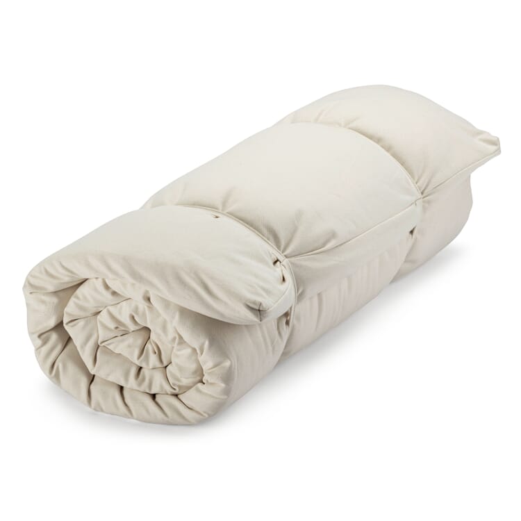 Tapis de gymnastique en coton, Naturel