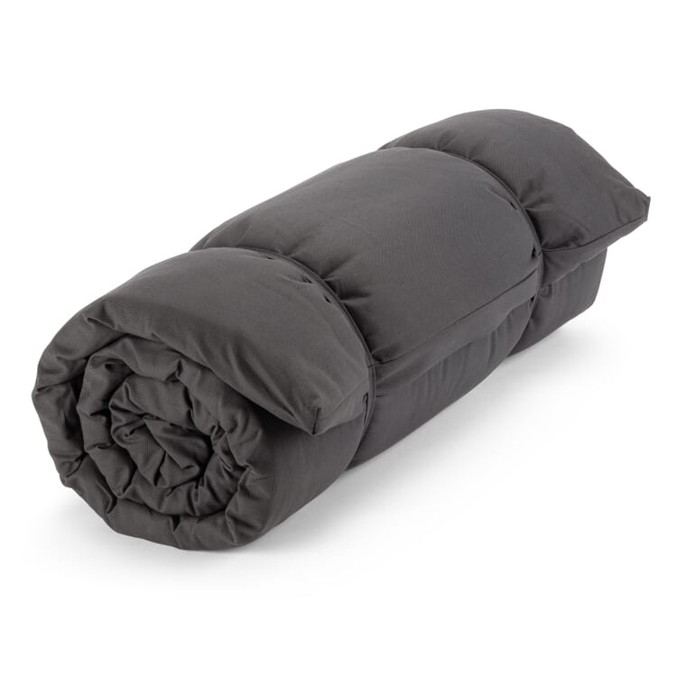 Gymnastikmåtte i bomuld, Anthracite
